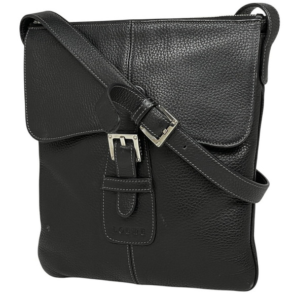 Loewe Shoulder Bag black leather - Picture 1 of 6